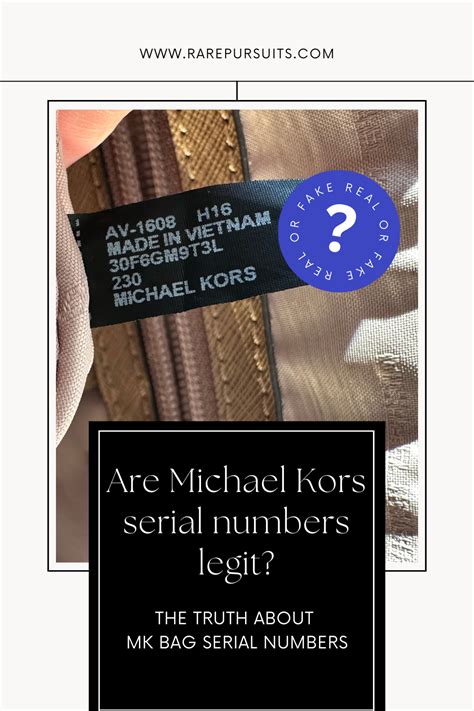 michael kors production country|Michael Kors authentication serial number.